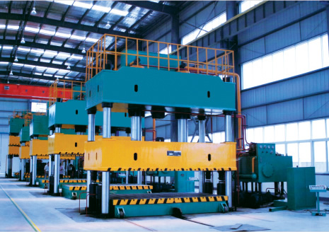 YHW27系列四柱式單動(dòng)薄板拉伸液壓機(jī)